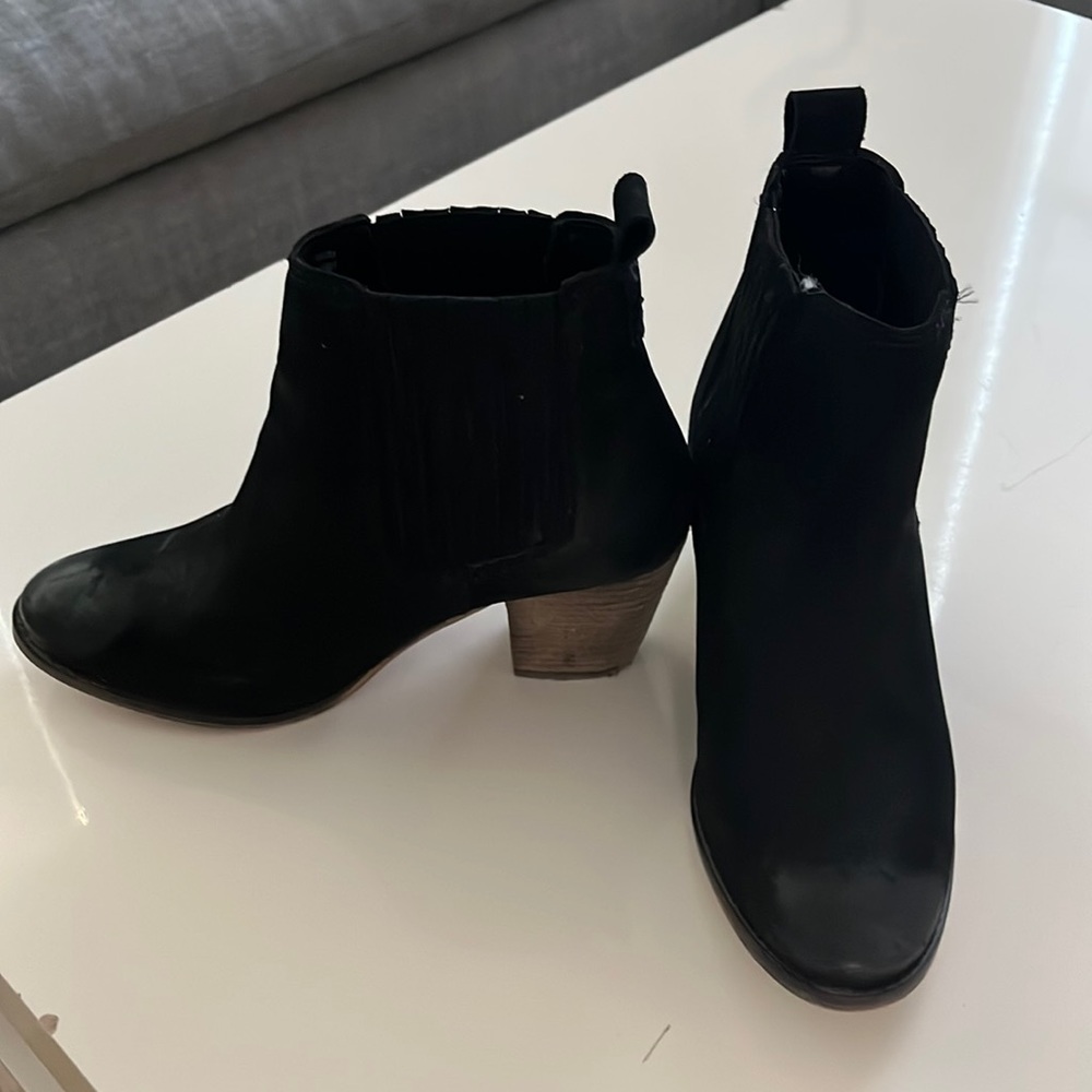 Real leather shortie boots from South Africa.
